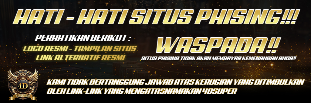 Bandar Taruhan Judi Online Terpercaya 4DSuper